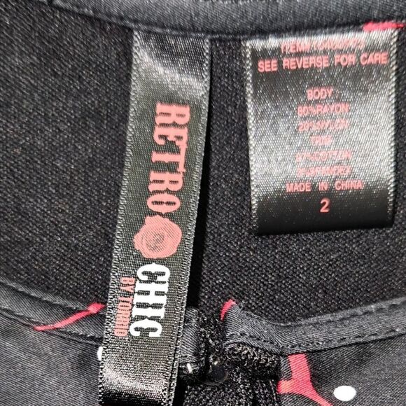 TORRID RETRO CHIC SKULLS/SUNGLASSES DESIGN COLLAR 3/4 Sleeve button- up Sweater - Picture 14 of 16